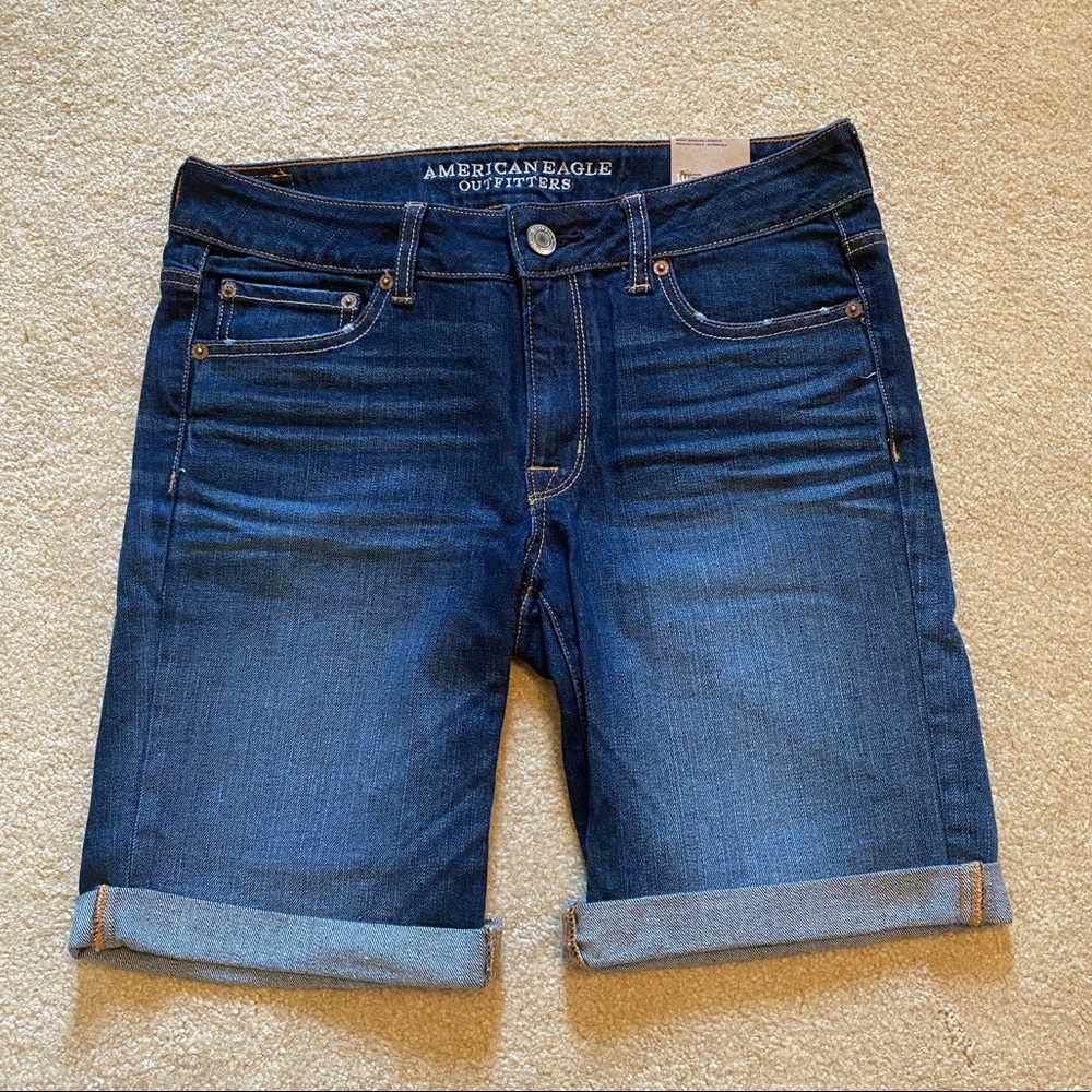American Eagle Skinny Bermuda Shorts